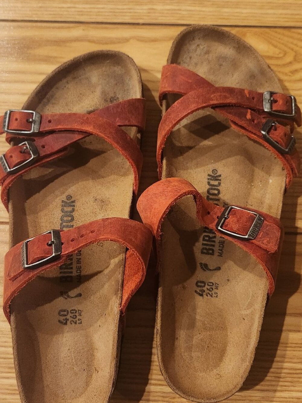 Birkenstock franca oiled leather
